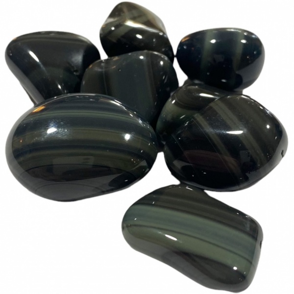 Obsidian - Platinum - Tumblestone
